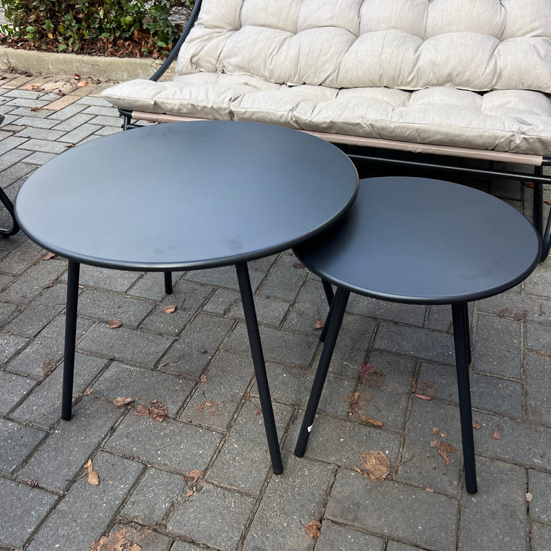 GOODUSD Stratus 5pce Outdoor Lounge-Black discounted furniture in Adelaide