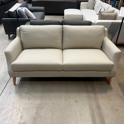 Australian Furniture Warehouse Seaton 3 Seat Sofa-Wheat Leather discounted furniture in Adelaide