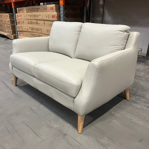 Australian Furniture Warehouse Seaton 2 Seat Sofa-Wheat Leather discounted furniture in Adelaide