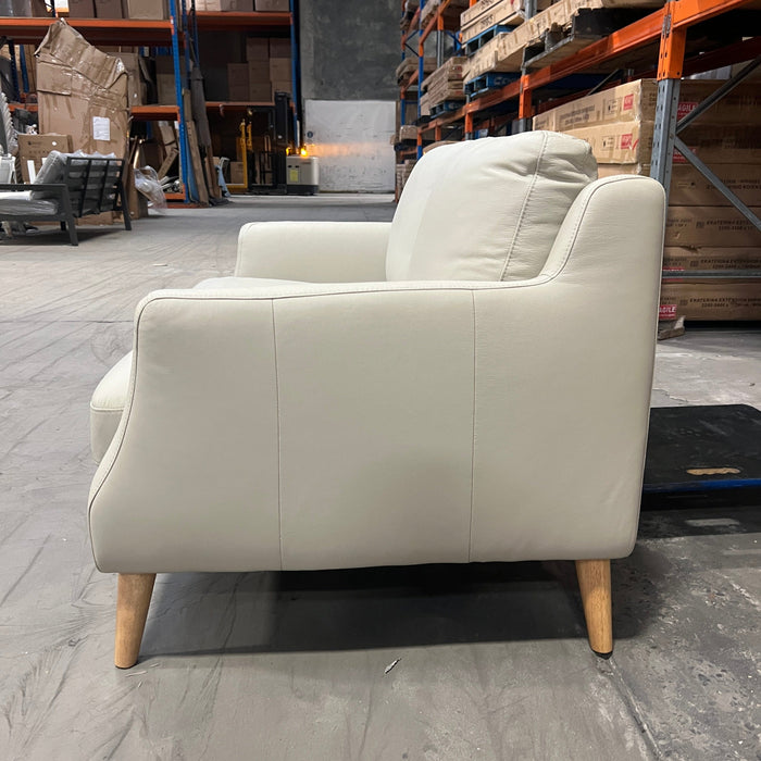 Australian Furniture Warehouse Seaton 2 Seat Sofa-Wheat Leather discounted furniture in Adelaide