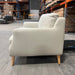 Australian Furniture Warehouse Seaton 2 Seat Sofa-Wheat Leather discounted furniture in Adelaide