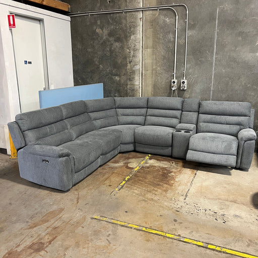 TASTE Madison Corner Electric Recliner Suite discounted furniture in Adelaide