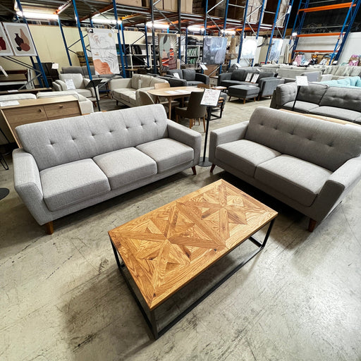 CORAL Alma 3+2 Sofa - Zander Grey discounted furniture in Adelaide