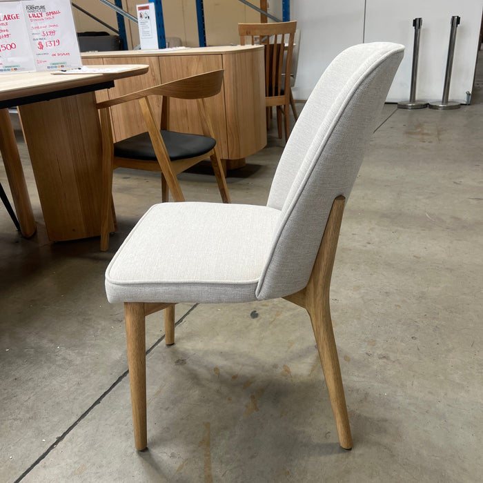 TASTE Raya Dining Chair - Beige discounted furniture in Adelaide