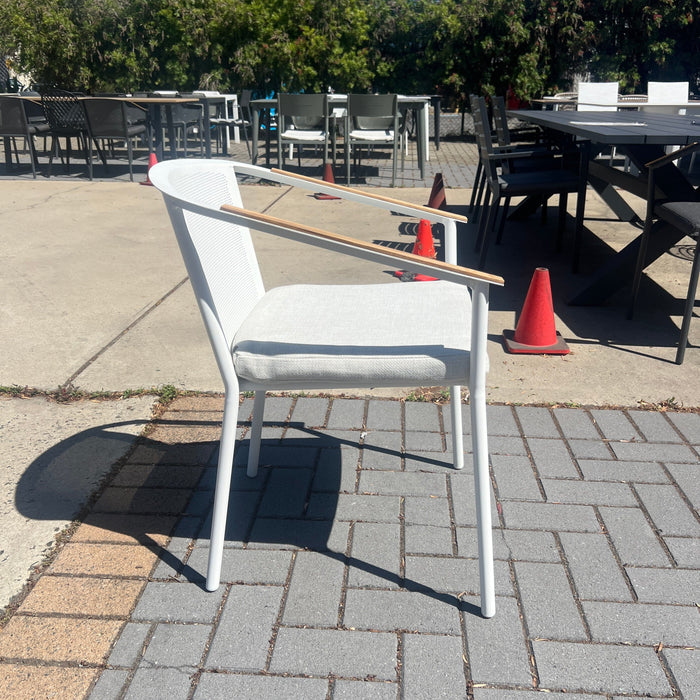 TASTE Miami Outdoor Chair - White discounted furniture in Adelaide