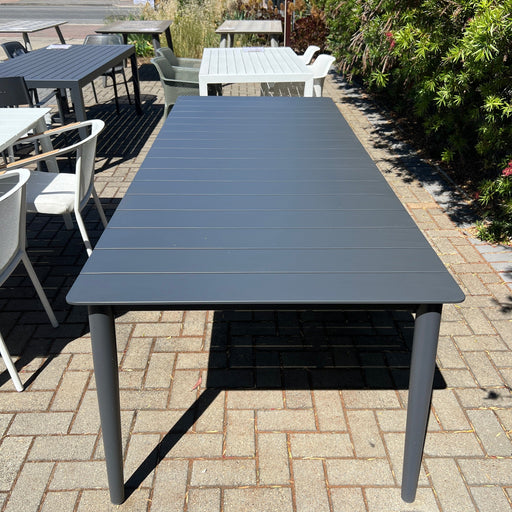GOODUSD Jackson Dining Table 179cm-Gunmetal discounted furniture in Adelaide
