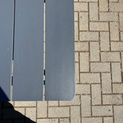GOODUSD Jackson Dining Table 179cm-Gunmetal discounted furniture in Adelaide