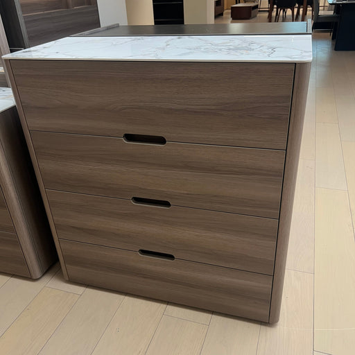 INSATO Barina Tallboy-Urban Walnut discounted furniture in Adelaide