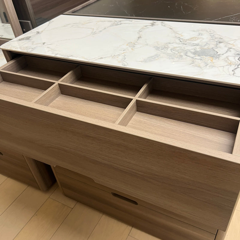 INSATO Barina Tallboy-Urban Walnut discounted furniture in Adelaide