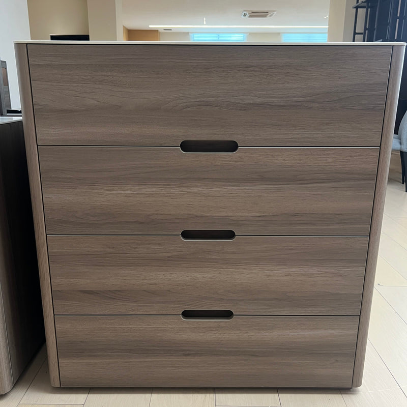 INSATO Barina Tallboy-Urban Walnut discounted furniture in Adelaide