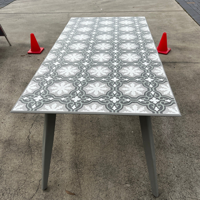 GOOD Leon Table Ceramic- White discounted furniture in Adelaide