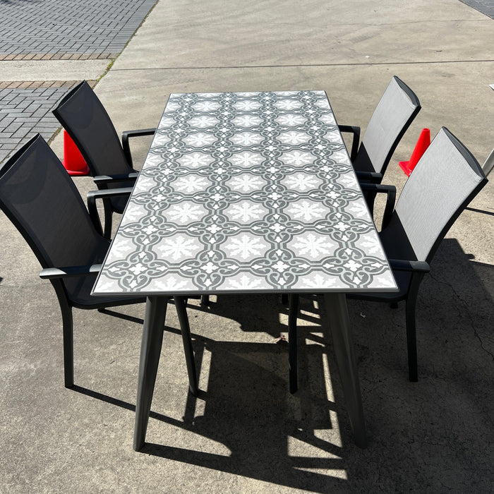 GOOD Leon Table Ceramic - Anthracite discounted furniture in Adelaide
