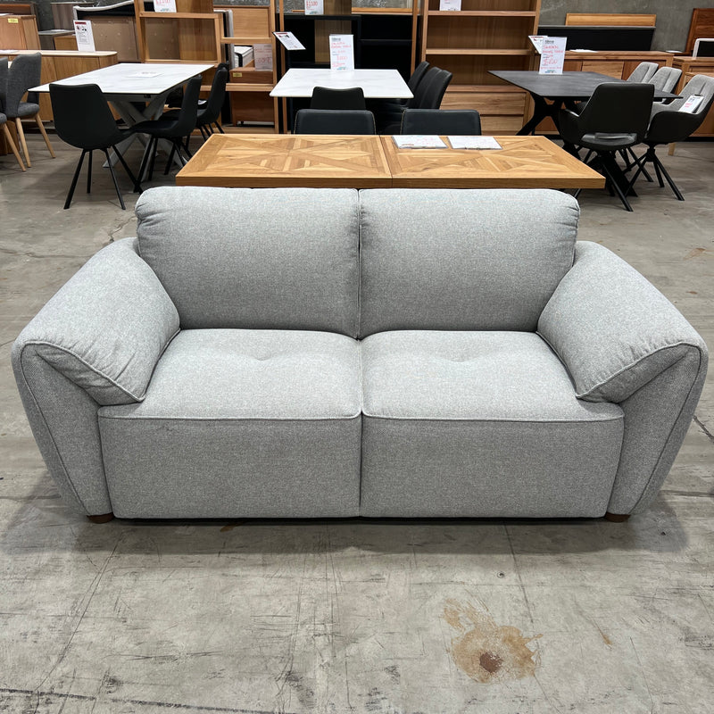 EMBRACE Marco 2 Seat Sofa-Ash Grey discounted furniture in Adelaide