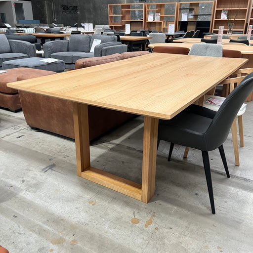 XIETONG Burnie Dining Table 210cm-Tassie Oak discounted furniture in Adelaide
