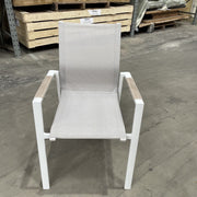 GOODUSD Imperial Padded Dining Chair-White discounted furniture in Adelaide