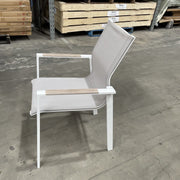 GOODUSD Imperial Padded Dining Chair-White discounted furniture in Adelaide