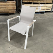 GOODUSD Imperial Padded Dining Chair-White discounted furniture in Adelaide