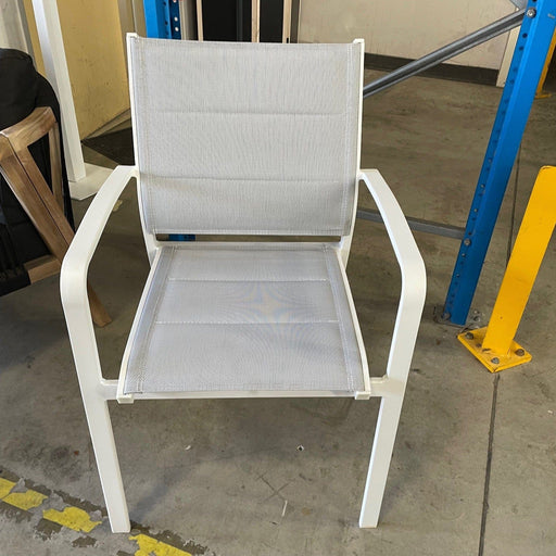 GOODUSD Mantra Dining Chair Padded White discounted furniture in Adelaide
