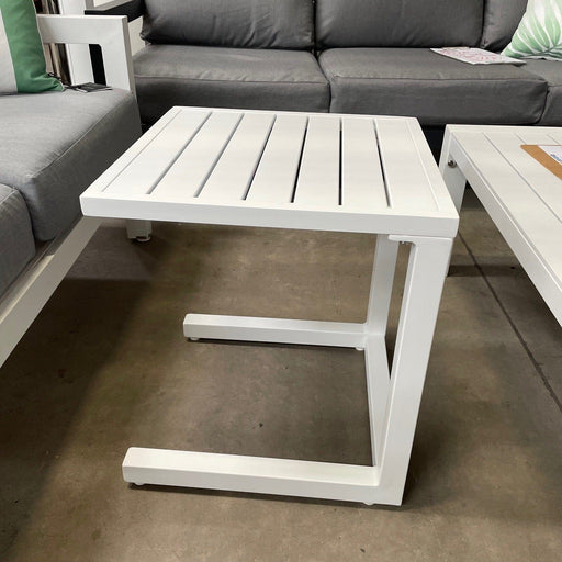 GOODUSD Matzo C Shape Side Table-White discounted furniture in Adelaide