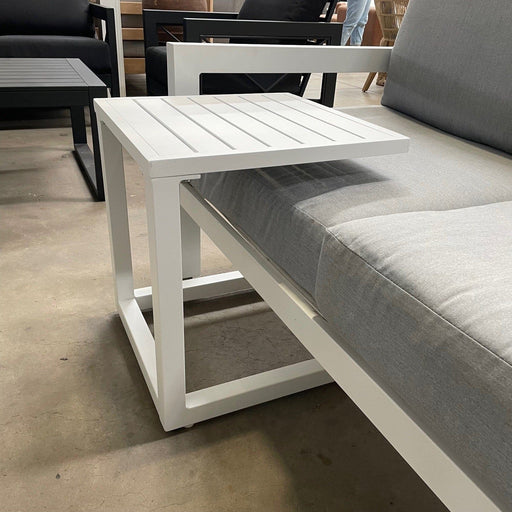 GOODUSD Matzo C Shape Side Table-White discounted furniture in Adelaide