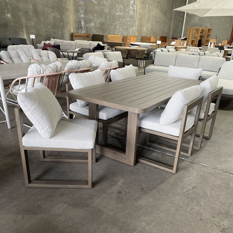 GOODUSD Nassau 7 Pce Outdoor Dining Suite discounted furniture in Adelaide