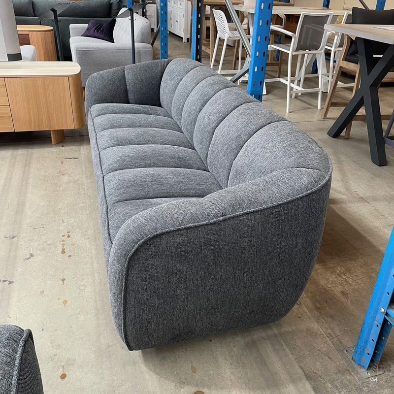 EMBRACE Osbourne 3 seat sofa-Charcoal discounted furniture in Adelaide