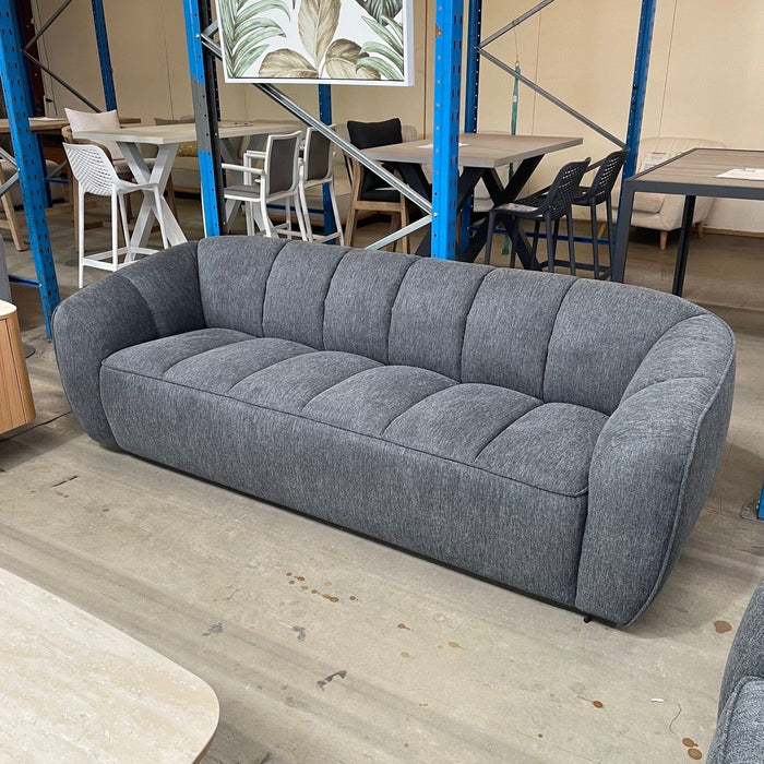 EMBRACE Osbourne 3 seat sofa-Charcoal discounted furniture in Adelaide
