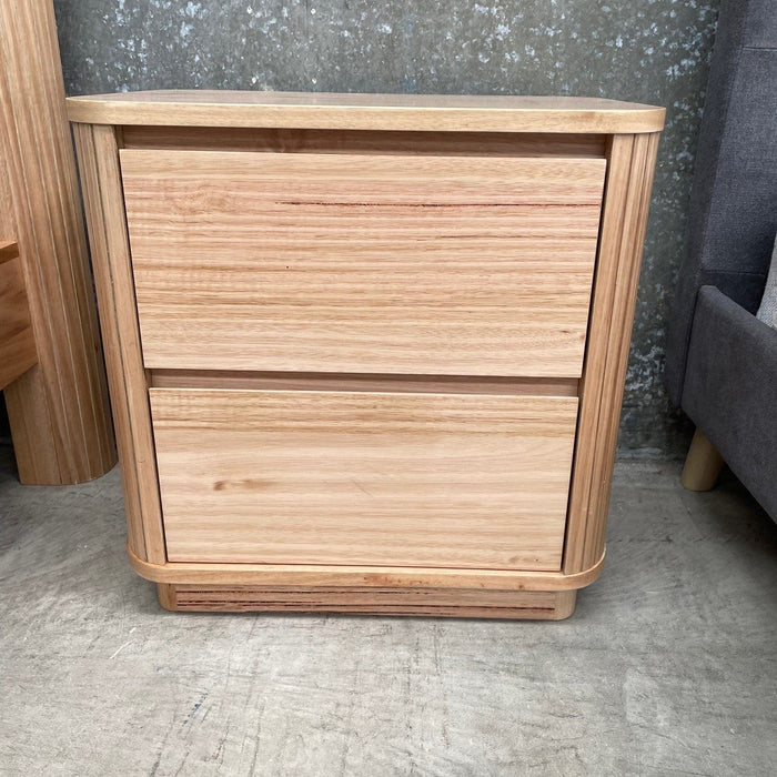 CORAL Semillon Bedside 2 Drawer discounted furniture in Adelaide