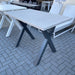 GOOD Switch Bar Table Industrial Gunmetal leg discounted furniture in Adelaide