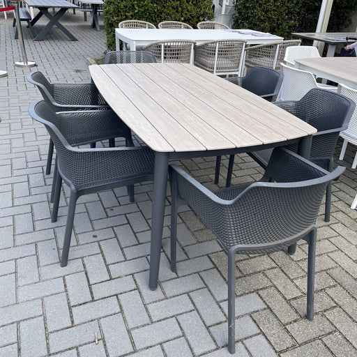 GOODUSD Alfie 7 Pce Outdoor Dining Suite-Char discounted furniture in Adelaide