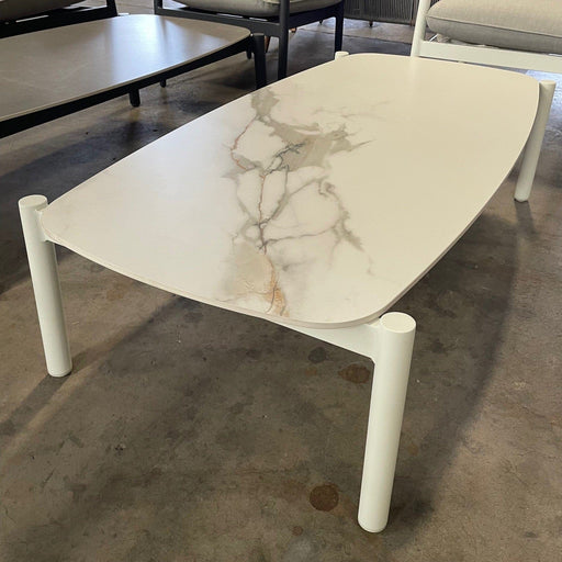 GOODUSD Alfie Coffee Table- Ceramic White discounted furniture in Adelaide