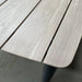 GOODUSD Alfie Dining Table 180cm-Wood Look Gun discounted furniture in Adelaide