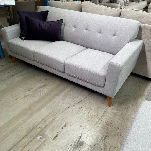 CORAL Alma 3 seat sofa - Zander Grey discounted furniture in Adelaide