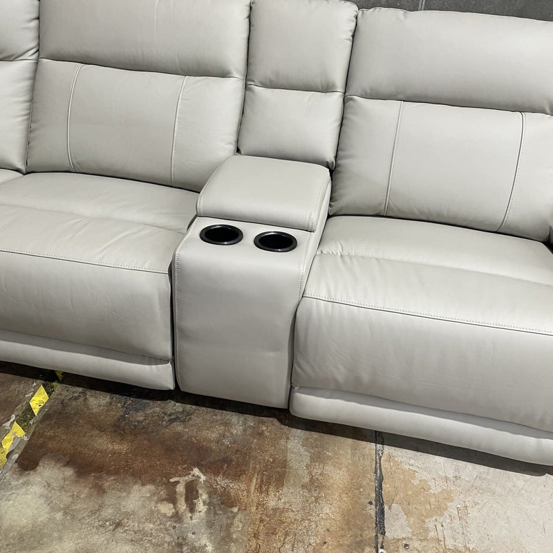 MANWAH Ava Corner Electric Recliner-Sea Spray discounted furniture in Adelaide