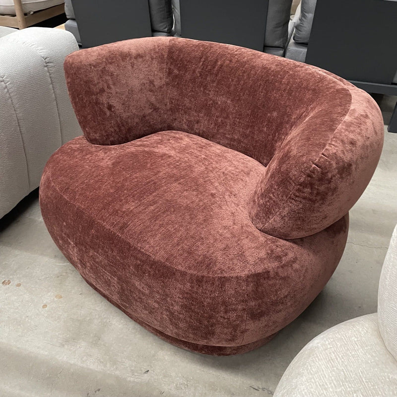CORAL Billie Accent Chair-Scarlet discounted furniture in Adelaide