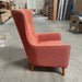 CORAL Boss Accent Chair-Rust discounted furniture in Adelaide
