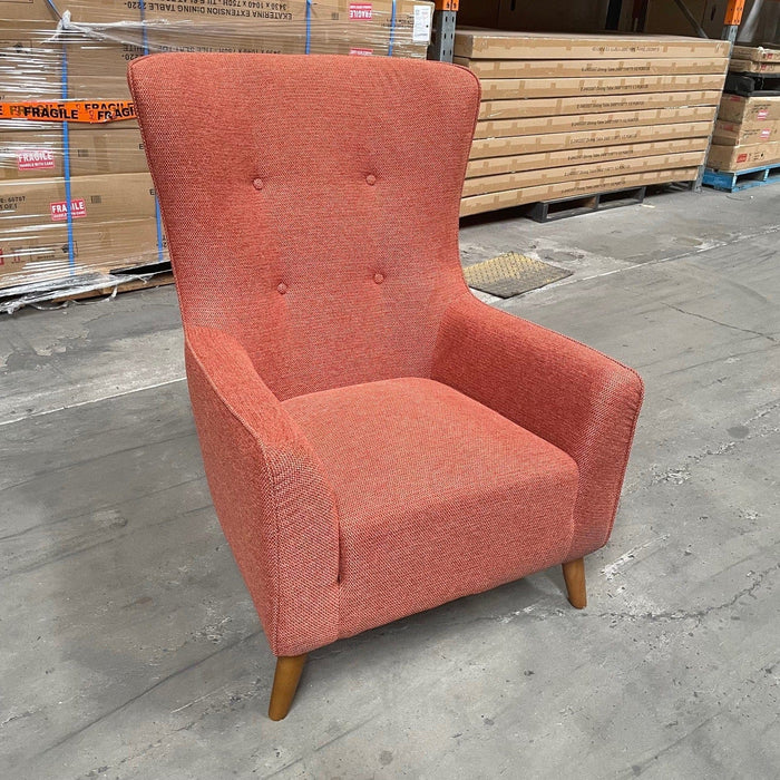 CORAL Boss Accent Chair-Rust discounted furniture in Adelaide