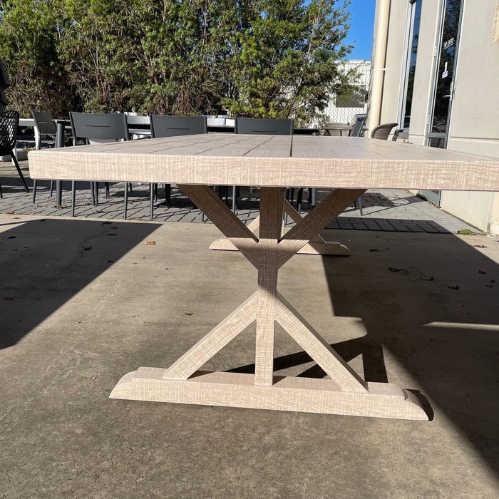 GOODUSD Ciara 240cm Outdoor Dining Table discounted furniture in Adelaide