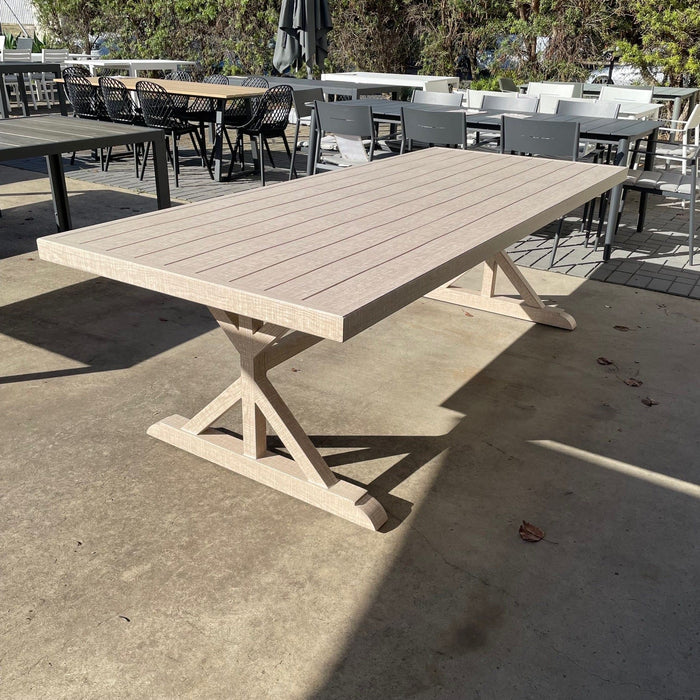 GOODUSD Ciara 240cm Outdoor Dining Table discounted furniture in Adelaide