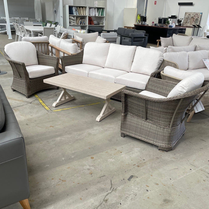 GOOD Ciara 4 Pce Outdoor Lounge Suite discounted furniture in Adelaide