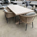 GOODUSD Ciara 7Pce Outdoor Dining Suite discounted furniture in Adelaide