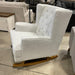 CORAL Clara rocking Chair Boucle Grey discounted furniture in Adelaide
