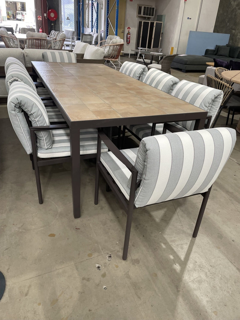GOODUSD Coolum 9 Pce Outdoor Dining Suite discounted furniture in Adelaide