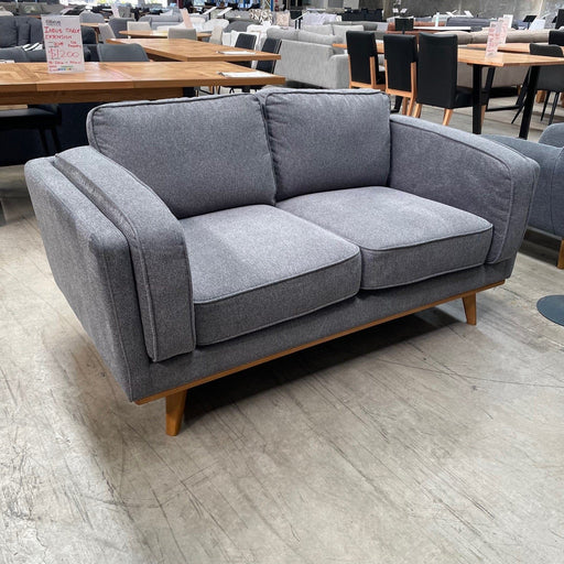 CORAL Dahlia 2 seat sofa- Grey discounted furniture in Adelaide