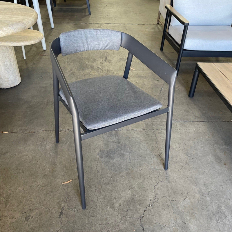 Australian Furniture Warehouse Dallas Dining Chair-Charcoal discounted furniture in Adelaide
