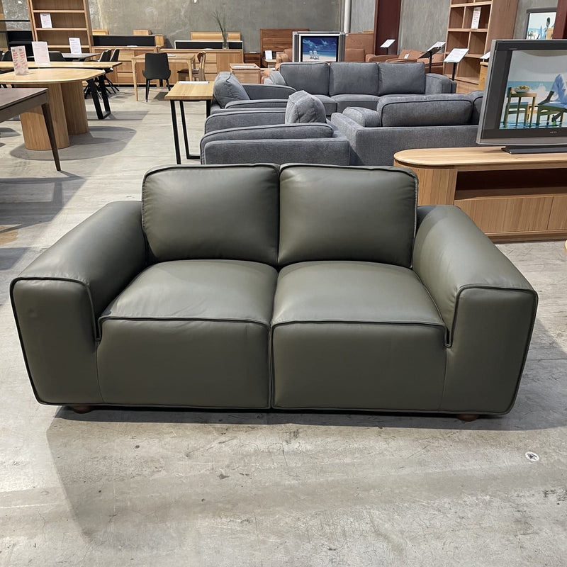 EMBRACE Denver 2 Seat Leather Sofa discounted furniture in Adelaide