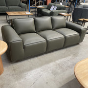 EMBRACE Denver 3 Seat Leather Sofa discounted furniture in Adelaide