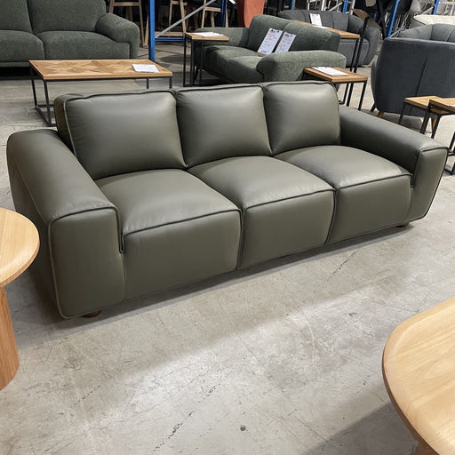 EMBRACE Denver 3 Seat Leather Sofa discounted furniture in Adelaide