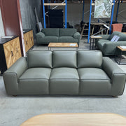 EMBRACE Denver 3 Seat Leather Sofa discounted furniture in Adelaide