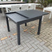 GOODUSD Eclipse 90cm Extension Table-Gunmetal discounted furniture in Adelaide